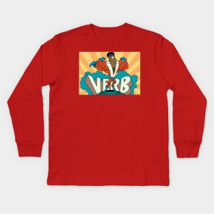 Verb! That’s what’s Happening’! Kids Long Sleeve T-Shirt